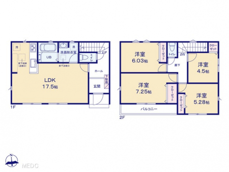 @Ԏ聟S`Floor plan`@}ʂƈقȂꍇ͌D