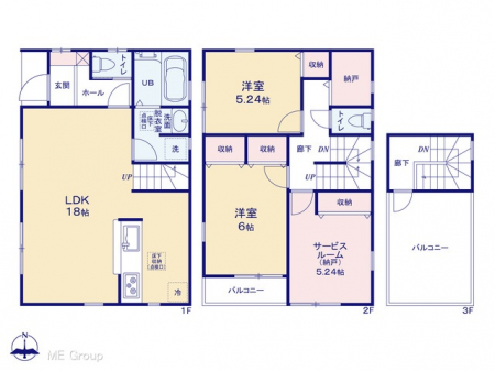@Ԏ聟P`Floor plan`@}ʂƈقȂꍇ͌D