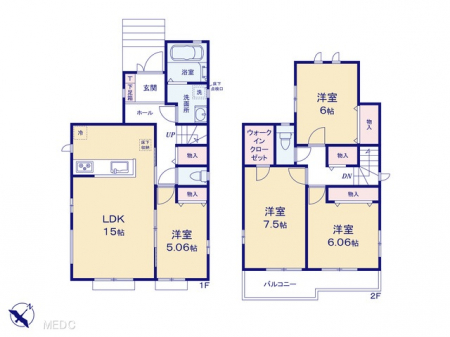 @Ԏ聟Q`Floor plan`@}ʂƈقȂꍇ͌D