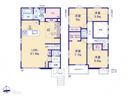 @Ԏ聟P`Floor plan`@}ʂƈقȂꍇ͌D