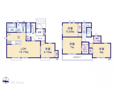 @Ԏ聟P`Floor plan`@}ʂƈقȂꍇ͌D