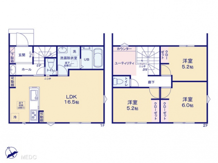 @Ԏ聟Q`Floor plan`@}ʂƈقȂꍇ͌D