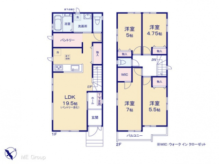 @Ԏ聟P`Floor plan`@}ʂƈقȂꍇ͌D