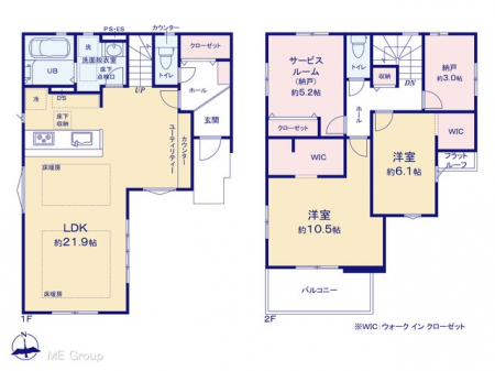@Ԏ聟P`Floor plan`@}ʂƈقȂꍇ͌D