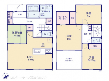 @Ԏ聟P`Floor plan`@}ʂƈقȂꍇ͌D