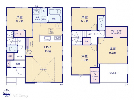 @Ԏ聟P`Floor plan`@}ʂƈقȂꍇ͌D