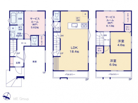 @Ԏ聟P`Floor plan`@}ʂƈقȂꍇ͌D