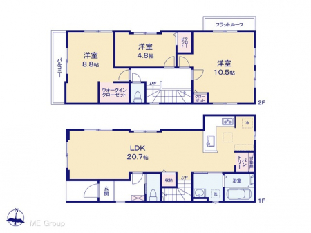 @Ԏ聟R`Floor plan`@}ʂƈقȂꍇ͌D
