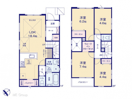 @Ԏ聟P`Floor plan`@}ʂƈقȂꍇ͌D