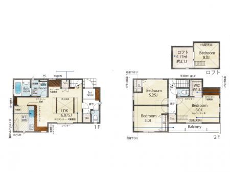 @Ԏ`Floor plan`@}ʂƈقȂꍇ͌Dv܂B
