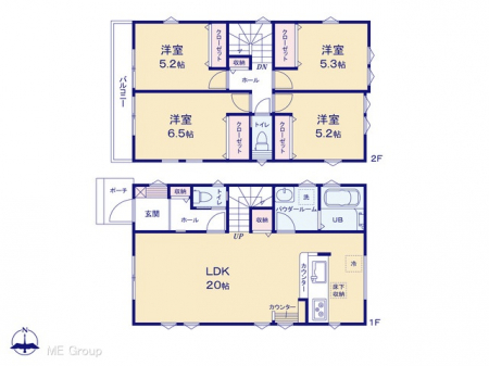 @Ԏ聟P`Floor plan`@}ʂƈقȂꍇ͌D