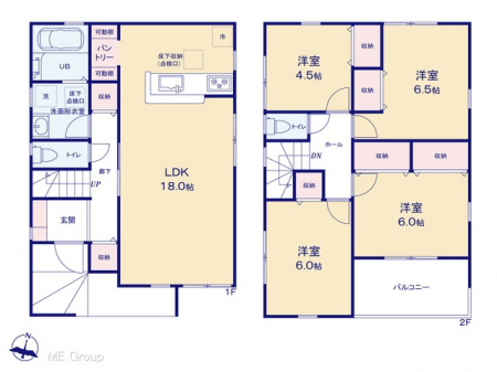 @Ԏ聟P`Floor plan`@}ʂƈقȂꍇ͌D