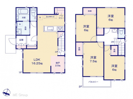 @Ԏ聟P`Floor plan`@}ʂƈقȂꍇ͌D