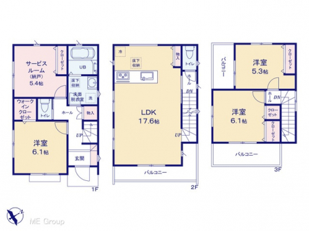@Ԏ聟Q`Floor plan`@}ʂƈقȂꍇ͌D