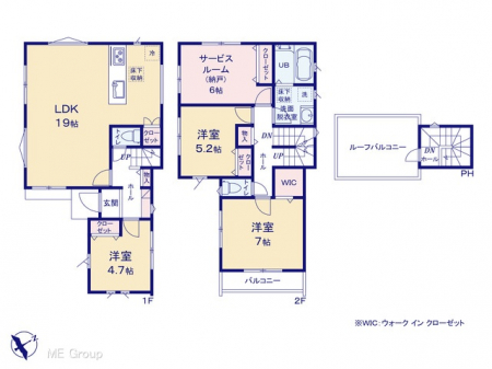 @Ԏ聟P`Floor plan`@}ʂƈقȂꍇ͌D