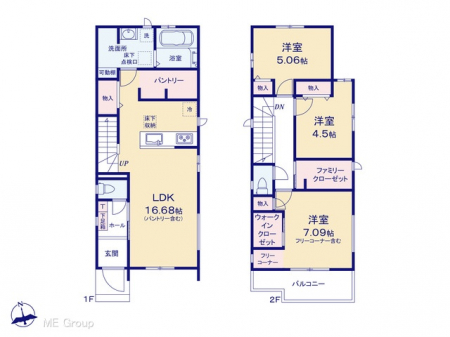 @Ԏ聟P`Floor plan`@}ʂƈقȂꍇ͌D