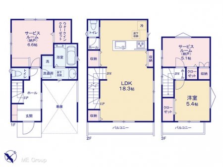 @Ԏ聟Q`Floor plan`@}ʂƈقȂꍇ͌D