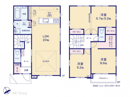 @Ԏ聟P`Floor plan`@}ʂƈقȂꍇ͌D