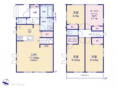 @Ԏ聟P`Floor plan`@}ʂƈقȂꍇ͌D