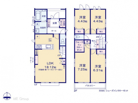 @Ԏ聟P`Floor plan`@}ʂƈقȂꍇ͌D