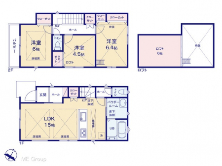 @Ԏ聟Q`Floor plan`@}ʂƈقȂꍇ͌D