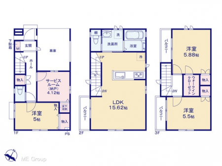 @Ԏ聟P`Floor plan`@}ʂƈقȂꍇ͌D