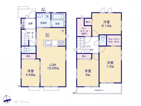 @Ԏ聟P`Floor plan`@}ʂƈقȂꍇ͌D