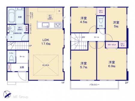@Ԏ聟Q`Floor plan`@}ʂƈقȂꍇ͌D