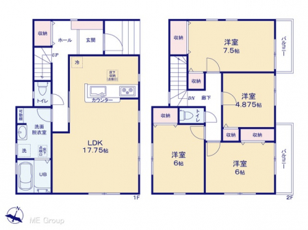 @Ԏ聟Q`Floor plan`@}ʂƈقȂꍇ͌D
