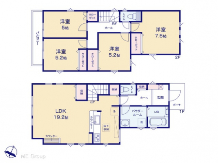 @Ԏ聟2`Floor plan`  }ʂƈقȂꍇ͌Dv܂B