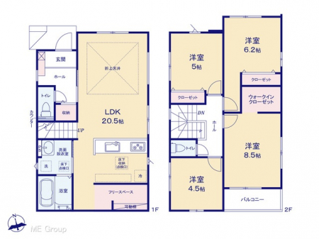@Ԏ聟P`Floor plan`@}ʂƈقȂꍇ͌D