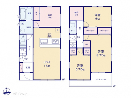 @Ԏ聟Q`Floor plan`@}ʂƈقȂꍇ͌D