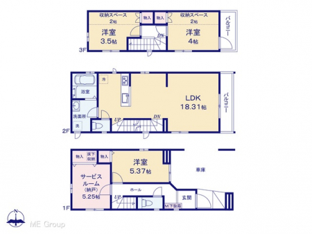 @Ԏ聟P`Floor plan`@}ʂƈقȂꍇ͌D
