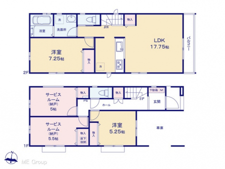 @Ԏ聟B`Floor plan`@}ʂƈقȂꍇ͌D