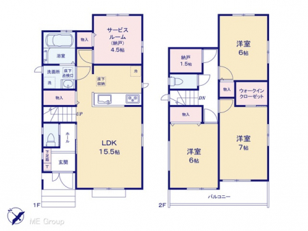 @Ԏ聟P`Floor plan`@}ʂƈقȂꍇ͌D