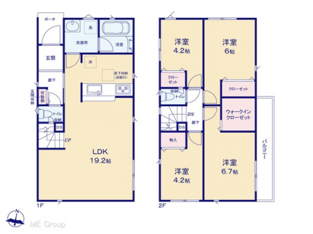 @Ԏ聟P`Floor plan`@}ʂƈقȂꍇ͌D
