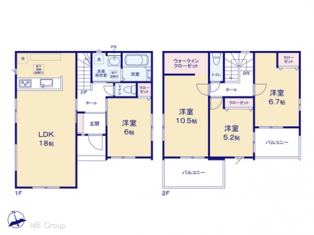 @Ԏ聟P`Floor plan`@}ʂƈقȂꍇ͌D