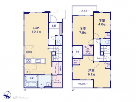 @Ԏ聟P`Floor plan`@}ʂƈقȂꍇ͌D