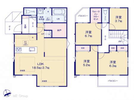 @Ԏ`Floor plan`@}ʂƈقȂꍇ͌D