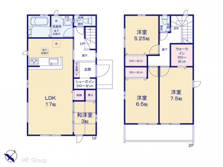@Ԏ聟P`Floor plan`@}ʂƈقȂꍇ͌D