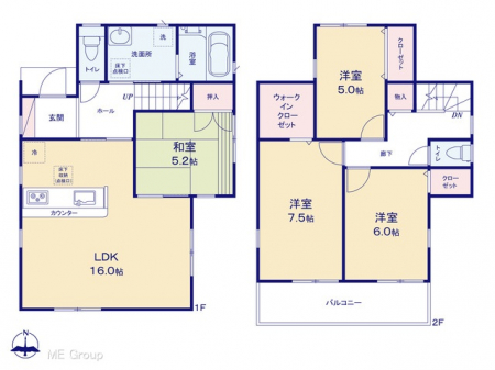 @Ԏ聟R`Floor plan`@}ʂƈقȂꍇ͌D