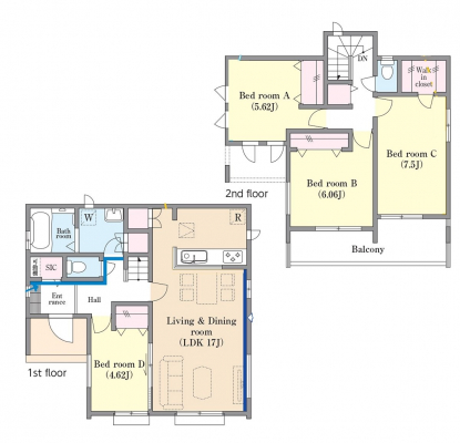 @Ԏ`Floor plan`@}ʂƈقȂꍇ͌Dv܂B
