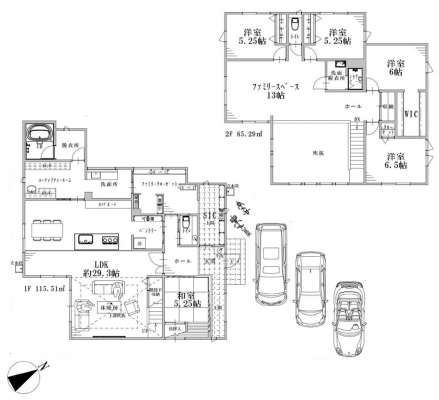 @Ԏ`Floor plan`@}ʂƈقȂꍇ͌Dv܂B
