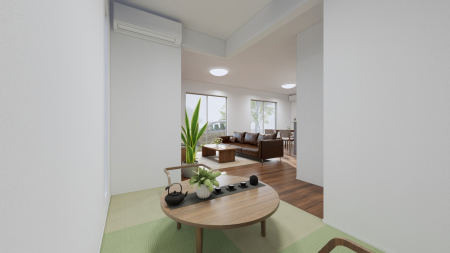 ̑@R`Japanese Room`(\z})  LDKאڂ̃^^~R[i[ł났̋Ԃ܂B  ACȂǉƎXy[XƂāAp܂B