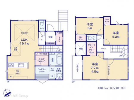 @Ԏ聟P`Floor plan`@}ʂƈقȂꍇ͌D