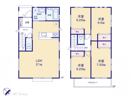 @Ԏ聟P`Floor plan`@}ʂƈقȂꍇ͌D