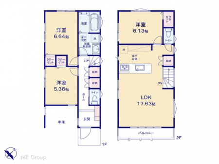 @Ԏ聟P`Floor plan`@}ʂƈقȂꍇ͌D