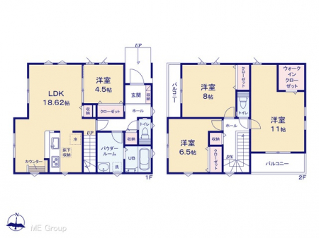 �@�Ԏ��`Floor plan�`  �}�ʂƈقȂ�ꍇ�͌�����D��