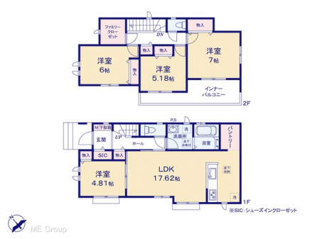 @Ԏ聟P`Floor plan`@}ʂƈقȂꍇ͌D