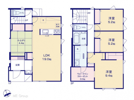 @Ԏ聟P`Floor plan`@}ʂƈقȂꍇ͌D